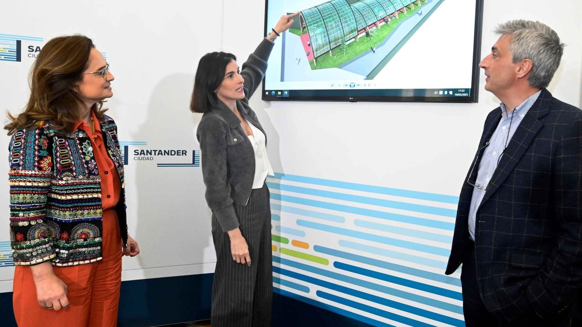 El Ayuntamiento de Santander aprueba el proyecto para cubrir el área de juegos infantiles del Parque de Las Llamas