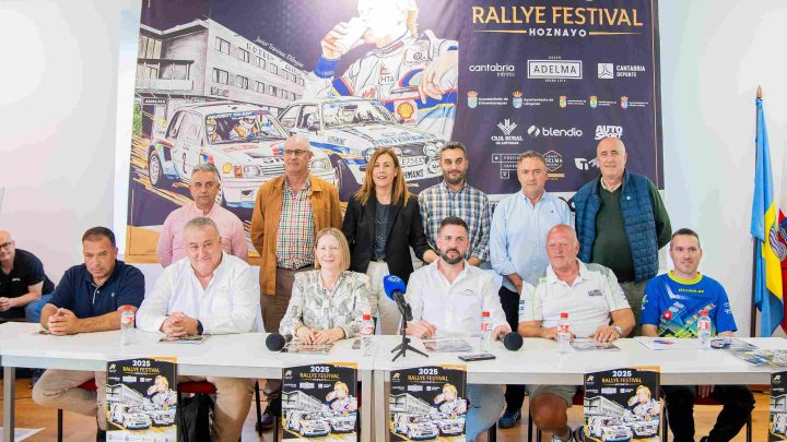 El Rallye Festival Hoznayo 2025 arranca con la presentación del festival en el Ayuntamiento de Entrambasaguas